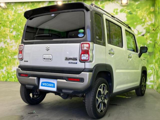 ハスラー ４ＷＤ　Ｊスタイルターボ　新品タイヤ／保証書／社外　８インチ　ＳＤナビ／衝突安全装置／シートヒーター／車線逸脱防止支援システム／ヘッドランプ　ＬＥＤ／ＥＢＤ付ＡＢＳ／横滑り防止装置／アイドリングストップ　衝突被害軽減システム（3枚目）