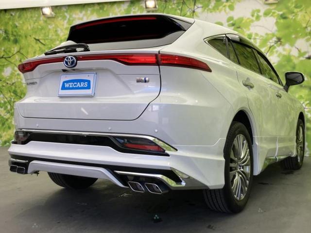 ハリアーハイブリッド Ｚ　モデリスタエアロ／ＪＢＬ／保証書／純正　ＳＤナビ／デジタルインナーミラー／衝突安全装置／パノラミックビューモニター／車線逸脱防止支援システム／シート　ハーフレザー／電動バックドア　衝突被害軽減システム（3枚目）