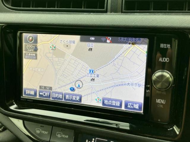 アクア Ｓスタイルブラック　保証書／純正　ＳＤナビ／衝突安全装置／車線逸脱防止支援システム／ＥＴＣ／ＥＢＤ付ＡＢＳ／横滑り防止装置／アイドリングストップ／バックモニター／フルセグＴＶ／エアバッグ　運転席／エアバッグ　助手席（9枚目）