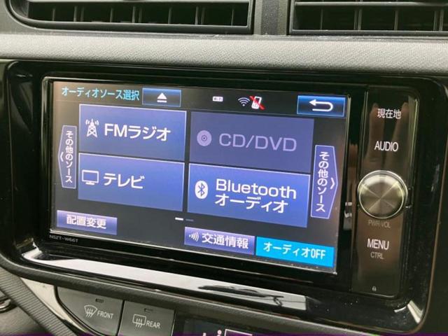 アクア Ｓスタイルブラック　保証書／純正　ＳＤナビ／衝突安全装置／車線逸脱防止支援システム／ＥＴＣ／ＥＢＤ付ＡＢＳ／横滑り防止装置／アイドリングストップ／バックモニター／フルセグＴＶ／エアバッグ　運転席／エアバッグ　助手席（10枚目）