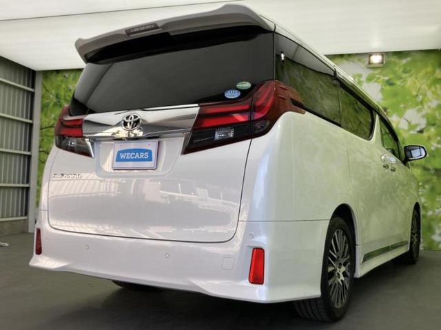 アルファード Ｓ　Ｃパッケージ　新品タイヤ／保証書／社外　１１インチ　ＳＤナビ／フリップダウンモニター　純正　１１．４インチ／衝突安全装置／両側電動スライドドア／車線逸脱防止支援システム／シート　ハーフレザー／電動バックドア　ＥＴＣ（3枚目）