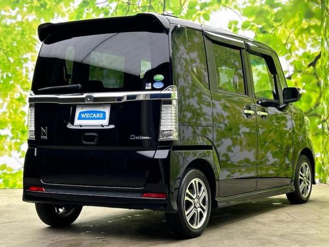 N-BOXカスタム G・Aパッケージ 新品タイヤ/純正 SDナビ/シティーブレーキアクティブシステム(ホンダ)/電動スライドドア/ヘッドランプ HID/Bluetooth接続/EBD付ABS/横滑り防止装置/アイドリングストップ(3枚目)