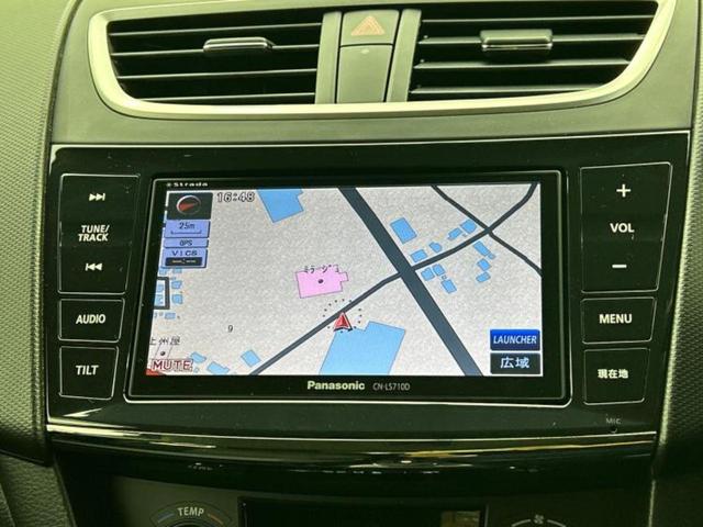 スイフト RS-DJE 純正 メモリーナビ/ヘッドランプ HID/Bluetooth接続/EBD付ABS/横滑り防止装置/アイドリングストップ/クルーズコントロール/フルセグTV/エアバッグ 運転席/エアバッグ 助手席(9枚目)