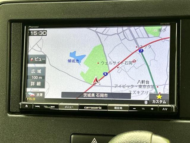 ワゴンR ハイブリッドFX 社外 メモリーナビ/シートヒーター 運転席/Bluetooth接続/ETC/EBD付ABS/横滑り防止装置/アイドリングストップ/バックモニター/DVD/エアバッグ 運転席/エアバッグ 助手席(9枚目)