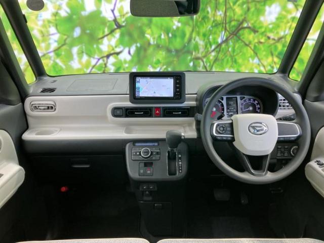 ムーヴキャンバス ストライプスG 社外 メモリーナビ/スマートアシスト(トヨタ・ダイハツ)/両側電動スライドドア/シートヒーター 前席/パノラマモニター/車線逸脱防止支援システム/ヘッドランプ LED/Bluetooth接続(4枚目)