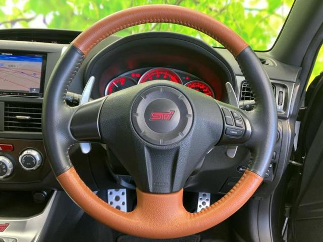 インプレッサ 4WD STi Aライン サンルーフ/社外 SDナビ/シートヒーター 前席/シート フルレザー/ドライブレコーダー 社外/ヘッドランプ HID/Bluetooth接続/ETC/EBD付ABS/横滑り防止装置 革シート 4WD(15枚目)