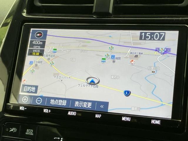 プリウス Ａ　純正　９インチ　ＳＤナビ／トヨタセーフティセンス／車線逸脱防止支援システム／パーキングアシスト　自動操舵／ドライブレコーダー　純正／ヘッドランプ　ＬＥＤ／Ｂｌｕｅｔｏｏｔｈ接続／ＥＴＣ２．０　ドラレコ（9枚目）