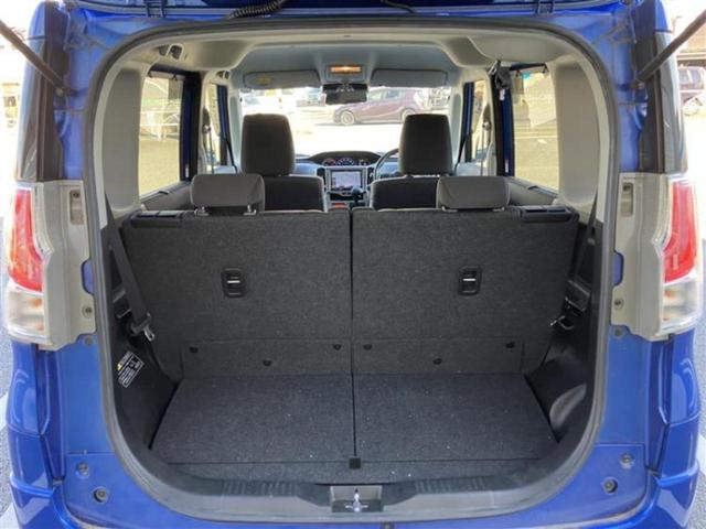 ソリオ ハイブリッドＭＺ　新品タイヤ／社外　８インチ　ＳＤナビ／デュアルカメラブレーキサポート（スズキ）／両側電動スライドドア／シートヒーター　運転席／車線逸脱防止支援システム／ヘッドランプ　ＨＩＤ　バックカメラ　ワンオーナー（8枚目）