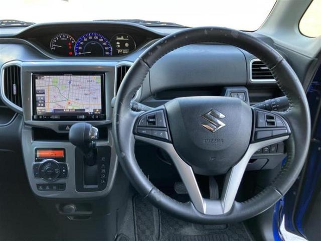 ソリオ ハイブリッドＭＺ　新品タイヤ／社外　８インチ　ＳＤナビ／デュアルカメラブレーキサポート（スズキ）／両側電動スライドドア／シートヒーター　運転席／車線逸脱防止支援システム／ヘッドランプ　ＨＩＤ　バックカメラ　ワンオーナー（12枚目）