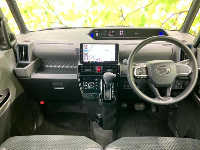 タント カスタムＸ　新品タイヤ／純正　９インチ　メモリーナビ／スマートアシスト（トヨタ・ダイハツ）／両側電動スライドドア／シートヒーター　前席／車線逸脱防止支援システム／シート　ハーフレザー／ドライブレコーダー　純正（4枚目）