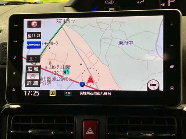 タント カスタムＸ　新品タイヤ／純正　９インチ　メモリーナビ／スマートアシスト（トヨタ・ダイハツ）／両側電動スライドドア／シートヒーター　前席／車線逸脱防止支援システム／シート　ハーフレザー／ドライブレコーダー　純正（9枚目）