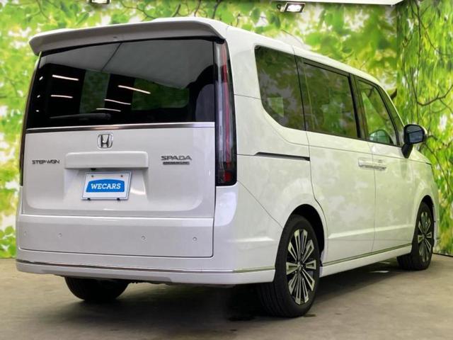 ステップワゴン スパーダプレミアムライン　保証書／純正　１１インチ　ＳＤナビ／フリップダウンモニター　純正　１５．６インチ／ホンダセンシング／両側電動スライドドア／シートヒーター　前席／マルチビューカメラシステム／車線逸脱防止支援システム（3枚目）