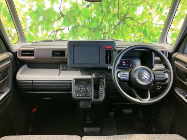 スペーシア ハイブリッドG 保証書/セーフティサポート(スズキ)/車線逸脱防止支援システム/ヘッドランプ LED/EBD付ABS/横滑り防止装置/アイドリングストップ/禁煙車/エアバッグ 運転席/エアバッグ 助手席 オートライト(4枚目)