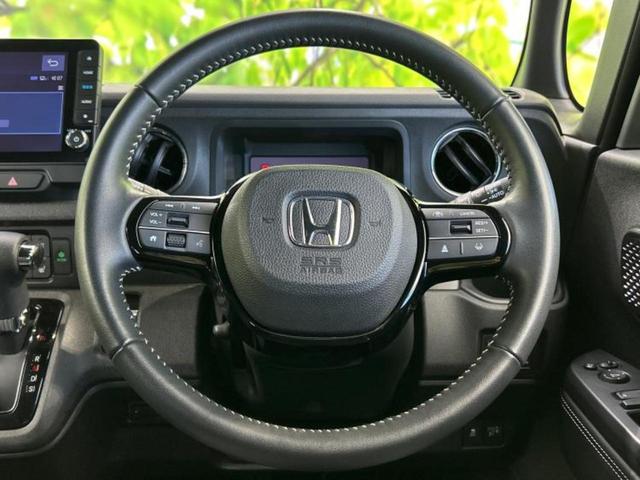 Ｎ－ＢＯＸカスタム コーディネートスタイルモノトーン　新品タイヤ／純正　９インチ　ＳＤナビ／ホンダセンシング／両側電動スライドドア／シートヒーター　前席／車線逸脱防止支援システム／シート　ハーフレザー／ドライブレコーダー　前後／ヘッドランプ　ＬＥＤ（15枚目）