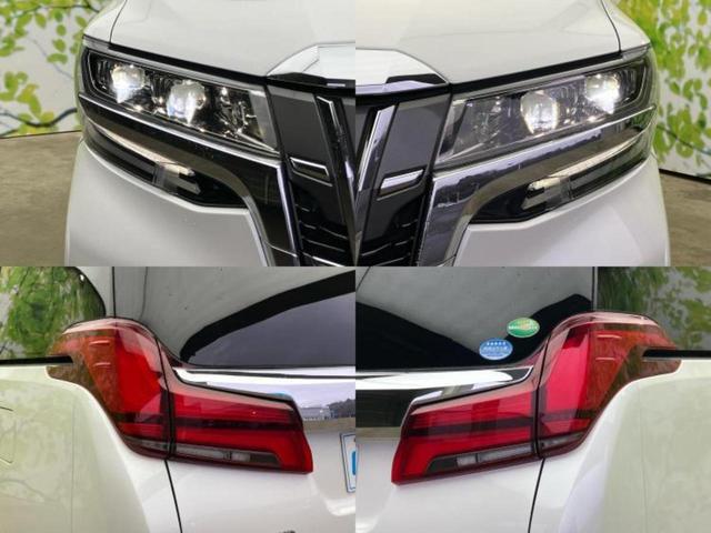 アルファードハイブリッド ４ＷＤハイブリッドＸ　純正　９インチ　ＳＤナビ／フリップダウンモニター　純正　１２．８インチ／デジタルインナーミラー／トヨタセーフティセンス／両側電動スライドドア／車線逸脱防止支援システム／ドライブレコーダー　前後　４ＷＤ（55枚目）