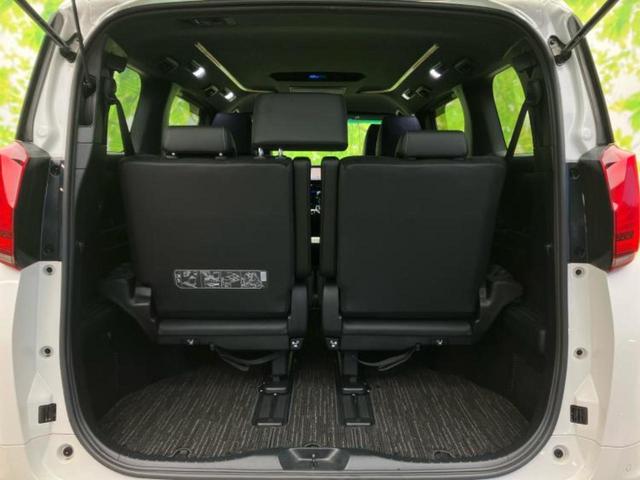 アルファード Ｓタイプゴールド　新品タイヤ／ディスプレイオーディオ＋ナビ９インチ／フリップダウンモニター　純正　１２．１インチ／トヨタセーフティセンス／両側電動スライドドア／車線逸脱防止支援システム／シート　ハーフレザー　ＤＶＤ再生（20枚目）