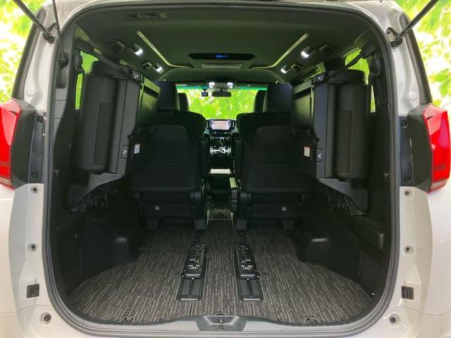 アルファード Ｓタイプゴールド　新品タイヤ／ディスプレイオーディオ＋ナビ９インチ／フリップダウンモニター　純正　１２．１インチ／トヨタセーフティセンス／両側電動スライドドア／車線逸脱防止支援システム／シート　ハーフレザー　ＤＶＤ再生（21枚目）