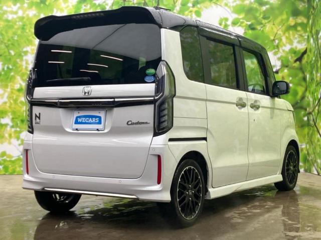 Ｎ－ＢＯＸカスタム Ｌ・ターボコーディネートスタイル　新品タイヤ／純正　８インチ　ＳＤナビ／ホンダセンシング／両側電動スライドドア／シートヒーター　前席／車線逸脱防止支援システム／シート　合皮／ヘッドランプ　ＬＥＤ／Ｂｌｕｅｔｏｏｔｈ接続／ＥＴＣ　ターボ（3枚目）