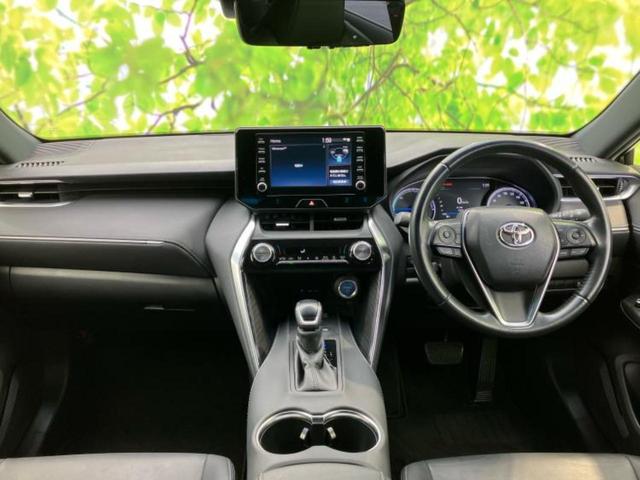 ハリアーハイブリッド Ｇ　ディスプレイオーディオ８インチ／デジタルインナーミラー／トヨタセーフティセンス／車線逸脱防止支援システム／シート　ハーフレザー／電動バックドア／ドライブレコーダー　前後／ヘッドランプ　ＬＥＤ　ＴＶ（4枚目）