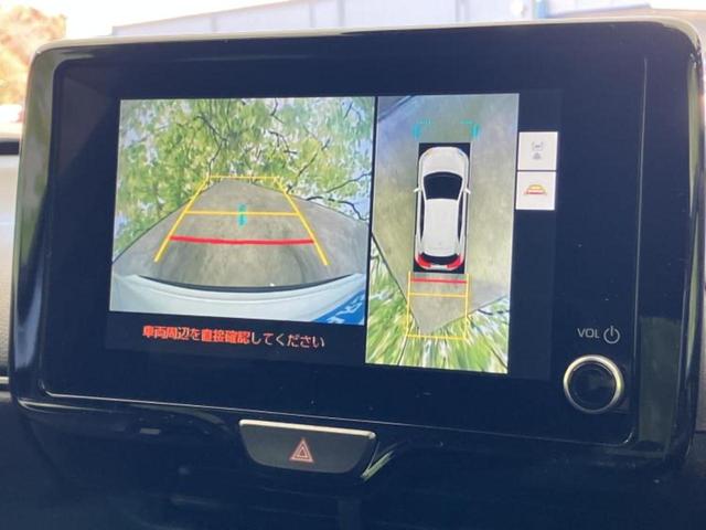 ヤリスクロス ハイブリッドＺ　保証書／ディスプレイオーディオ＋ナビ８インチ／トヨタセーフティセンス／シートヒーター　前席／パノラミックビューモニター／車線逸脱防止支援システム／シート　ハーフレザー／ドライブレコーダー　前後（11枚目）