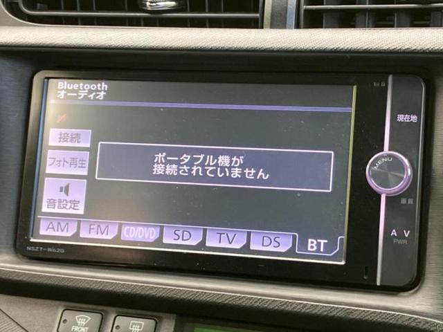 アクア G 新品タイヤ/純正 SDナビ/Bluetooth接続/ETC/EBD付ABS/横滑り防止装置/バックモニター/フルセグTV/DVD/エアバッグ 運転席/エアバッグ 助手席/パワーウインドウ バックカメラ(13枚目)