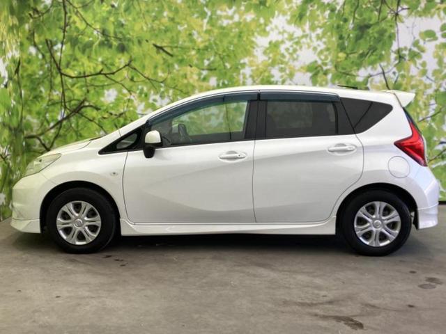 ノート Ｘ　新品タイヤ／純正　ＳＤナビ／ＥＴＣ／ＥＢＤ付ＡＢＳ／アイドリングストップ／ワンセグＴＶ／ＤＶＤ／エアバッグ　運転席／エアバッグ　助手席／パワーウインドウ／エンジンスタートボタン／キーレスエントリー（2枚目）