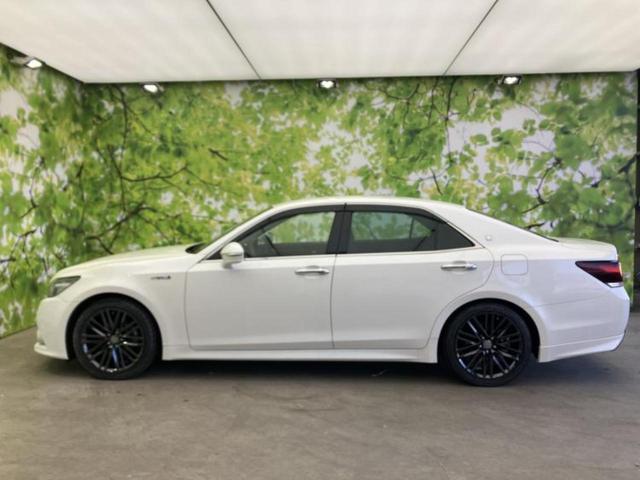 クラウンハイブリッド ハイブリッドアスリートSブラックスタイル 新品タイヤ/純正 HDDナビ/エアーシート 前席/シート フルレザー/ヘッドランプ HID/Bluetooth接続/ETC/EBD付ABS/横滑り防止装置/クルーズコントロール/バックモニター(2枚目)