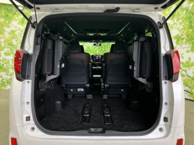 アルファード Ｓ　Ａパッケージタイプブラック　社外　１１インチ　ＳＤナビ／フリップダウンモニター　社外　１２．８インチ／両側電動スライドドア／シート　ハーフレザー／電動バックドア／ヘッドランプ　ＬＥＤ／Ｂｌｕｅｔｏｏｔｈ接続／ＥＴＣ　バックカメラ（21枚目）