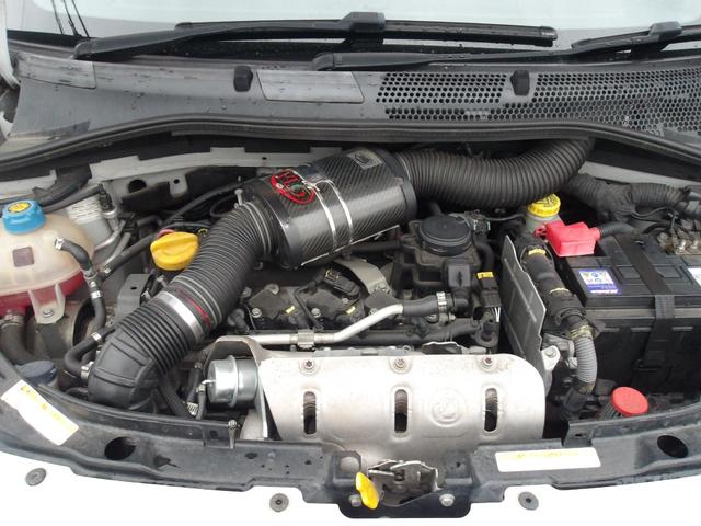 アバルト500 ベースグレード 5速マニュアル レコードモンツア4本出しマフラー パルティーレ17インチアルミ(21枚目)