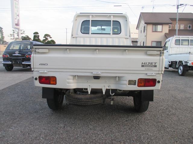 ハイゼットトラック エアコン・パワステ スペシャル 4WD 軽トラック AT エアコン パワーステアリング 記録簿(4枚目)