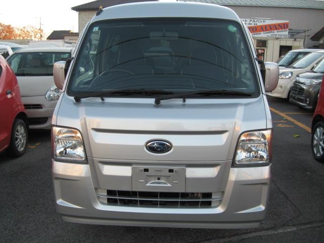 サンバーバン ディアス AT/AC/PS/Wエアバッグ/フロントパワーウィンドウ/ETC/ライトレベライザー/キーレス/オーバーヘッドコンソール/純正ゴムマット/ハイルーフ/電動ミラー(3枚目)