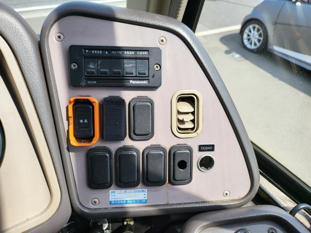 エアロミディ 　２９人乗りサロンバス　サロンテーブル　６速マニュアル　ターボ車　ドライブレコーダ　ＮＯＸＰＭ適合　点検整備　車検１年（34枚目）