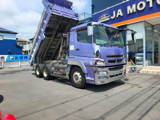 スーパーグレート 　大型ダンプ　積載量９２００ｋｇ　７速マニュアル　ターボ　ＥＴＣ　車検１年（4枚目）