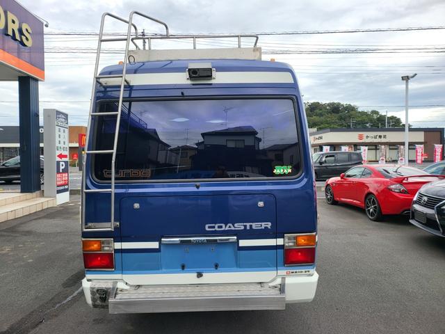 コースター 　キャンピングバス　ターボ　７人乗り　トイレ　冷蔵庫　シャワー　オートマ　Ｂカメラ　車検２年　点検整備（22枚目）