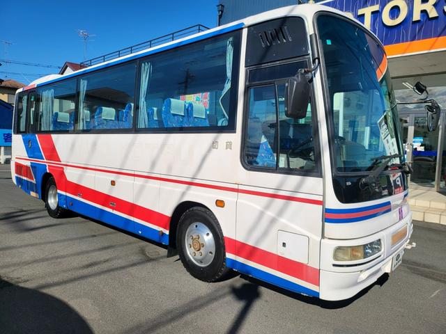 エアロミディ 中型観光バス ターボ 6速MT ターボ 排ガス適合 自動ドア 法定整備 車検1年(38枚目)