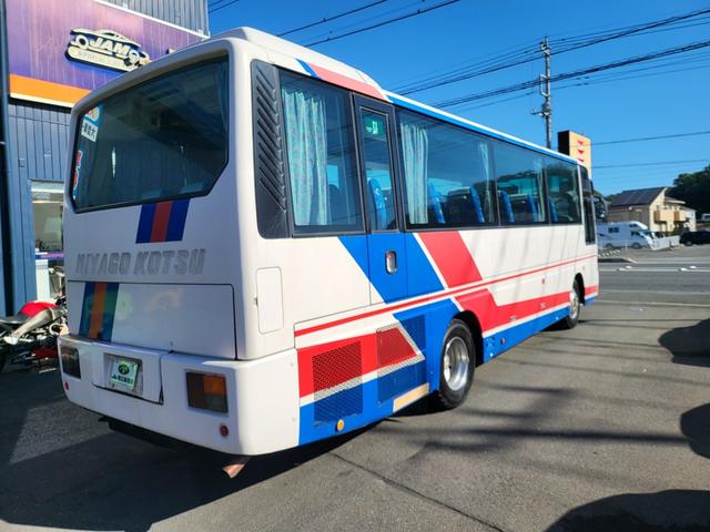 エアロミディ 中型観光バス ターボ 6速MT ターボ 排ガス適合 自動ドア 法定整備 車検1年(44枚目)