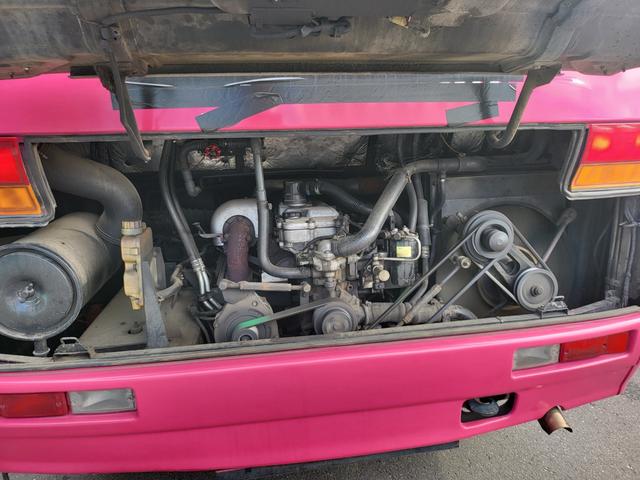 エアロミディ 　２９人乗り　観光バス　サロン仕様　６速ＭＴ　フィンガーシフト　ターボ　法定整備　車検１年　エアサス　自動ドア（24枚目）