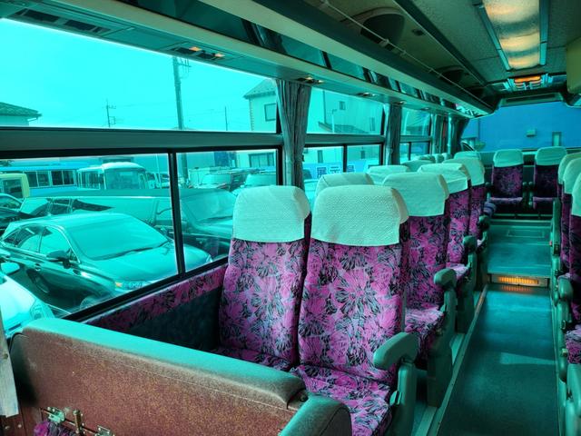エアロミディ 　２９人乗り　観光バス　サロン仕様　６速ＭＴ　フィンガーシフト　ターボ　法定整備　車検１年　エアサス　自動ドア（32枚目）
