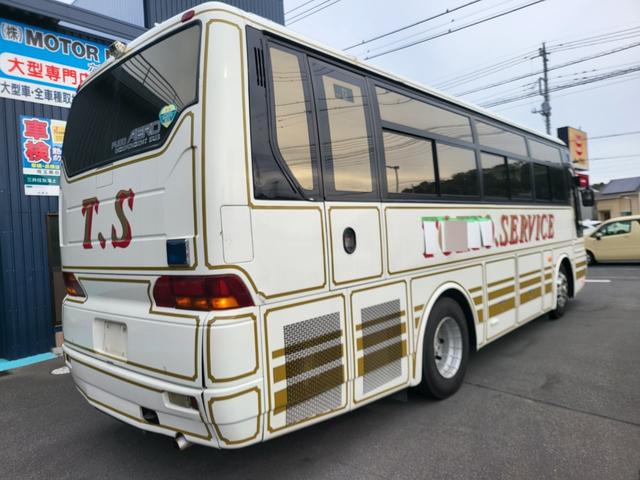 エアロミディ 　２９人乗り　観光仕様　サロン仕様　フィンガーシフト　ターボ　法定整備　車検１年　エアサス　自動ドア（13枚目）