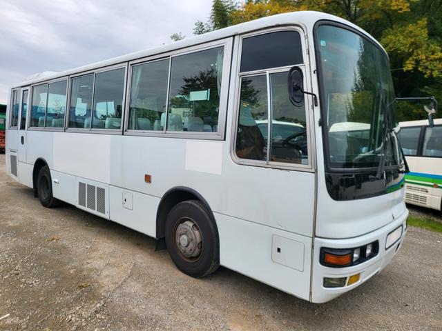 エアロミディ 53人乗り 自動ドア 5速MT ステップヒーター 車検1年 Bカメラ ETC 寸法899cm 幅230cm 高さ298cm(6枚目)