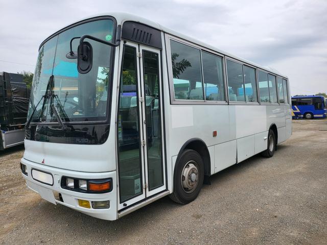 エアロミディ 53人乗り 自動ドア 5速MT ステップヒーター 車検1年 Bカメラ ETC 寸法899cm 幅230cm 高さ298cm(7枚目)