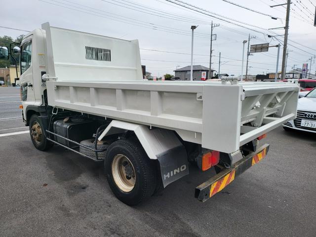 ヒノレンジャー ダンプ ダンプ3600kg ターボ 6速マニュアル 排ガス適合 寸法541cm 幅219cm 高246cm(2枚目)