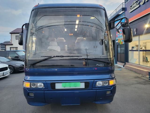 エアロミディ 29人乗り観光バス サロン仕様 6速MT ターボ 自動ドア エアサス ミッション交換 ブレーキシステム交換 エアサス 法定整備(6枚目)