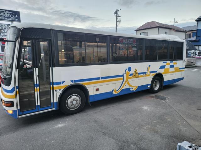 エアロミディ 46人乗り 排ガス適合 5速MT 自動ドア ステップヒーター 法定整備 車検1年(9枚目)