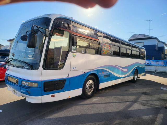 エアロエース 大型バス 62人乗り 6速MT サブエンジン 自動ドア Bカメラ 走行9万キロ 法定点検整備(7枚目)