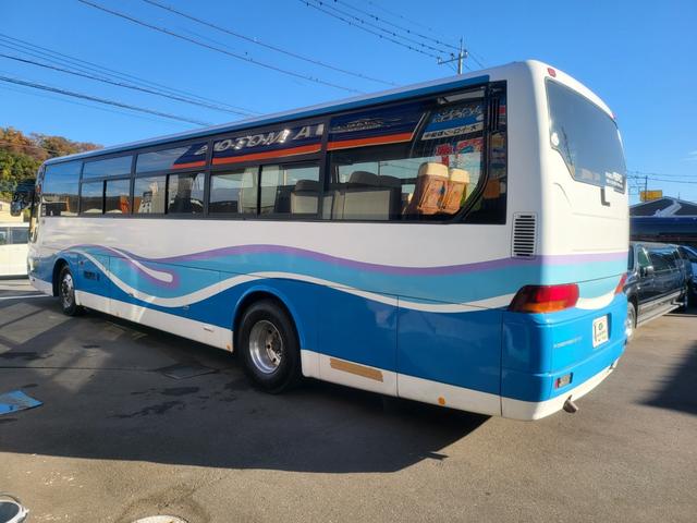 エアロエース 大型バス 62人乗り 6速MT サブエンジン 自動ドア Bカメラ 走行9万キロ 法定点検整備(8枚目)