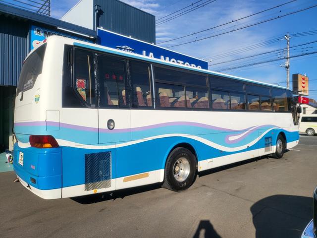 エアロエース 大型バス 62人乗り 6速MT サブエンジン 自動ドア Bカメラ 走行9万キロ 法定点検整備(11枚目)