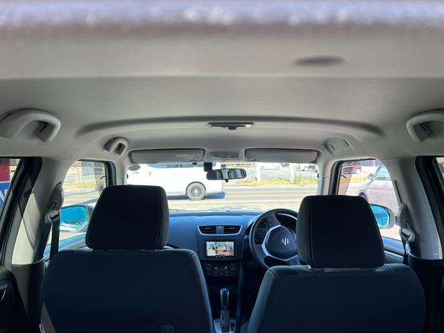 スイフト RS ナビ バックカメラ ETC ドラレコ HID フォグ プッシュスタート キーレス2個 禁煙車 ワンオーナー 記録簿有 オプショングリル パドルシフト オートライト ブルートゥース ドアバイザー付(34枚目)