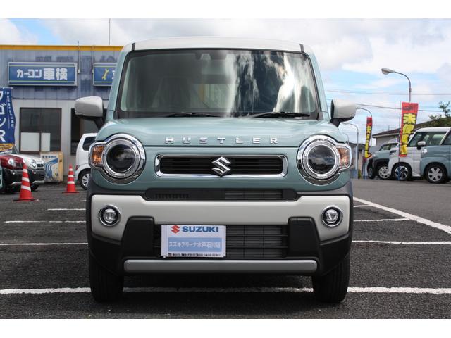 ハスラー ハイブリッドＸ　衝突被害軽減ブレーキ　ＬＥＤヘッドライト＆フォグランプ　運転席＆助手席シートヒーター　追従機能付きクルーズコントロール　ステアリングオーディオスイッチ　フルオートエアコン　スマートキー（スペアキー有り（6枚目）