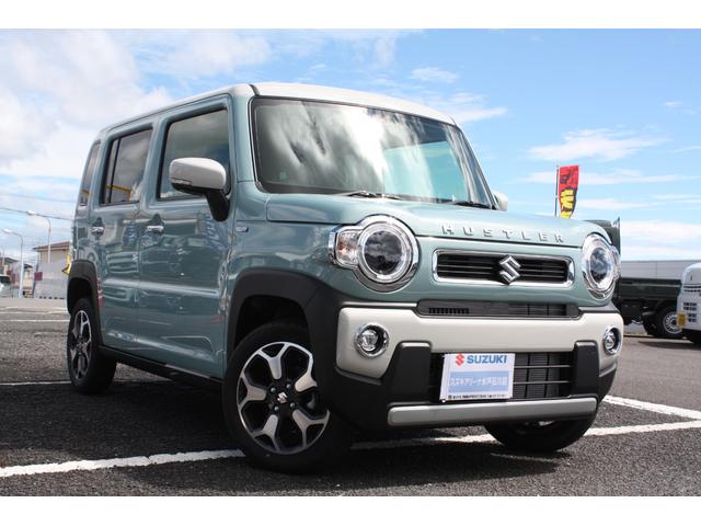 ハスラー ハイブリッドＸ　衝突被害軽減ブレーキ　ＬＥＤヘッドライト＆フォグランプ　運転席＆助手席シートヒーター　追従機能付きクルーズコントロール　ステアリングオーディオスイッチ　フルオートエアコン　スマートキー（スペアキー有り（7枚目）